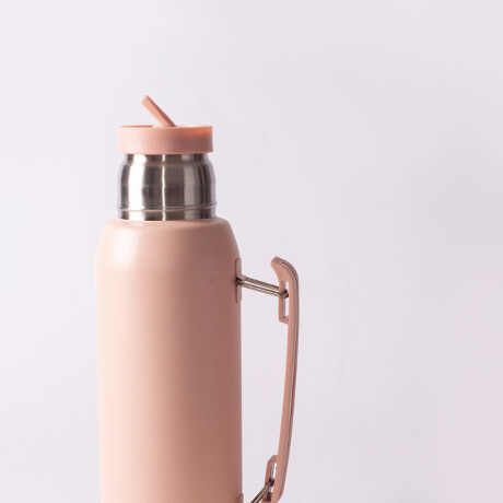 Termo 1 Litro Acero Inox brio Con Pico Cebador Rosa