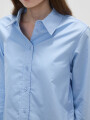 Camisa Rasama Celeste Claro