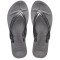 Sandalia de Mujer Havaianas Wedges Wns Gris Acero