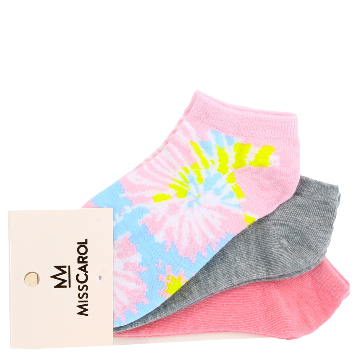 MEDIA GOLD PACK X3 MissCarol - Lt Pink/Grey/Bubblegum 