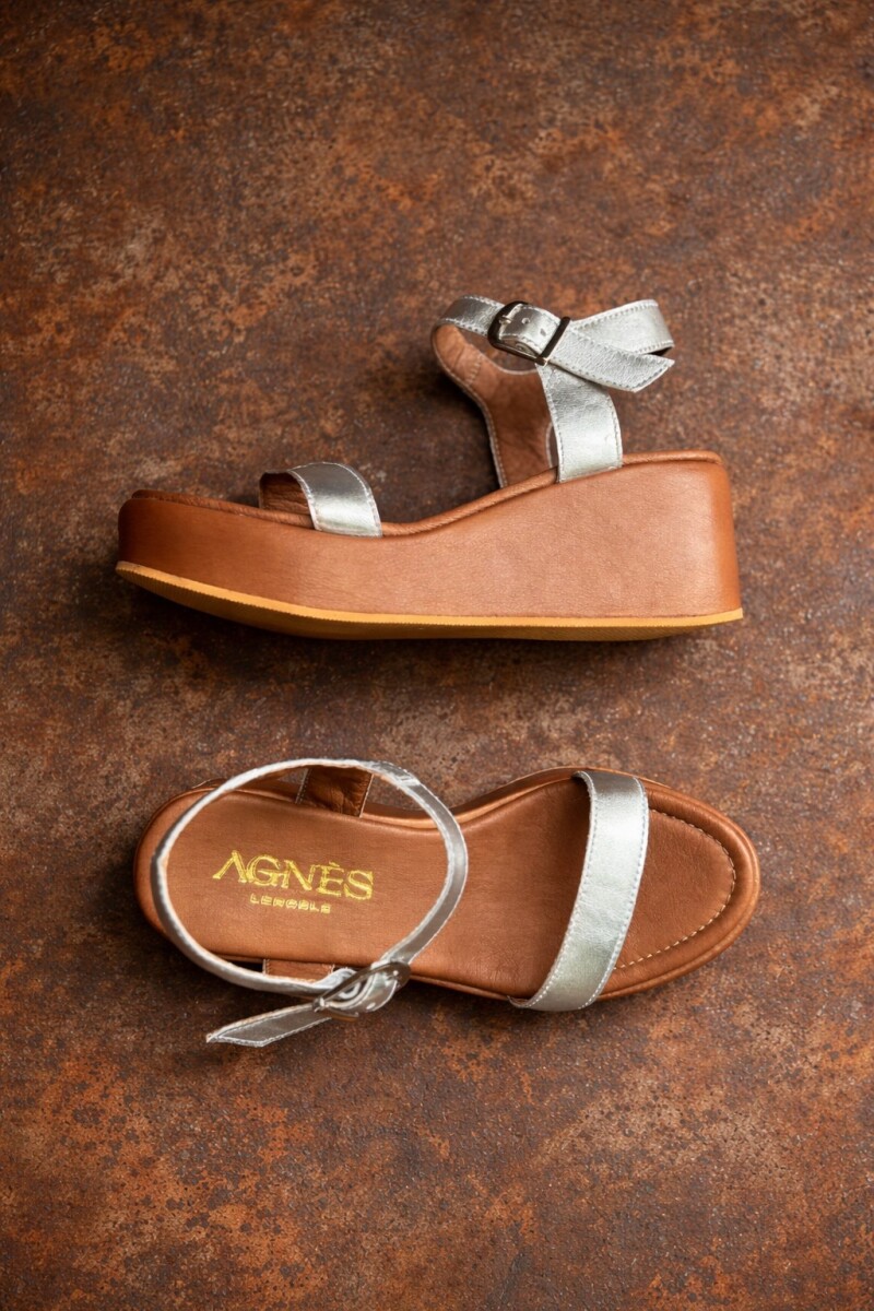 Elegante Sport Short - Plateado 