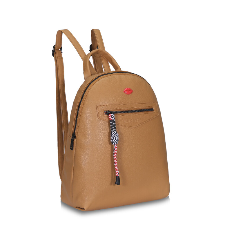 Mochila Las Oreiro Love Tan