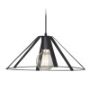 COLGANTE ESQUEL 1L CONICO NEGRO E27 COLGANTE ESQUEL 1L CONICO NEGRO E27