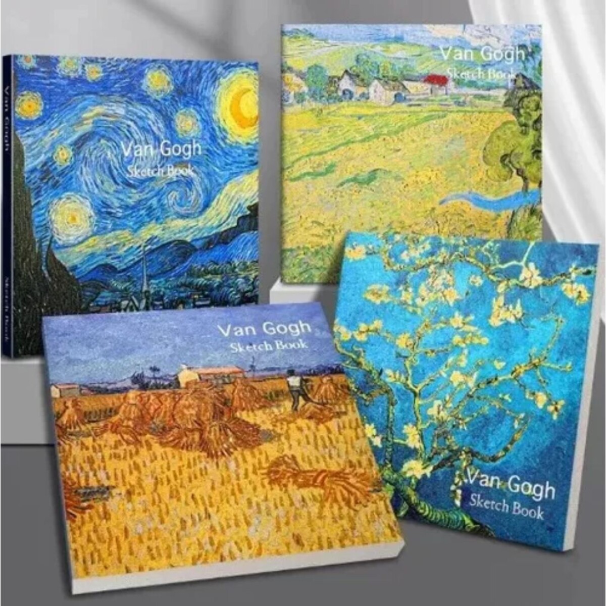 Cuaderno Sketchbook 21x21cm- Van Gogh 