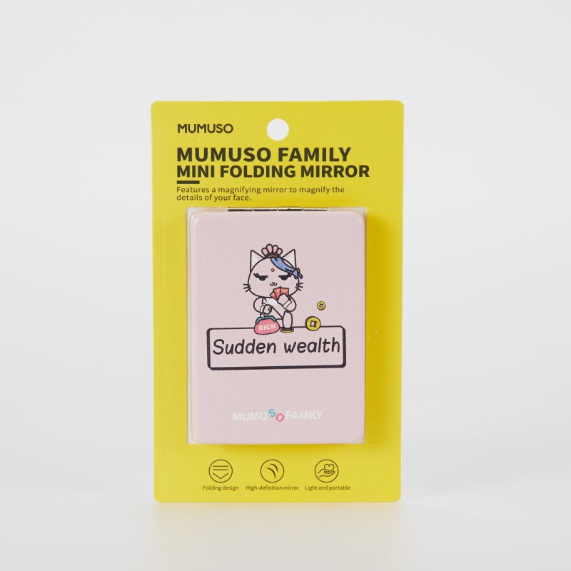 MINI ESPEJO PLEGABLE RECTANGULAR FAMILIA MUMUSO ANNI MINI ESPEJO PLEGABLE RECTANGULAR FAMILIA MUMUSO ANNI