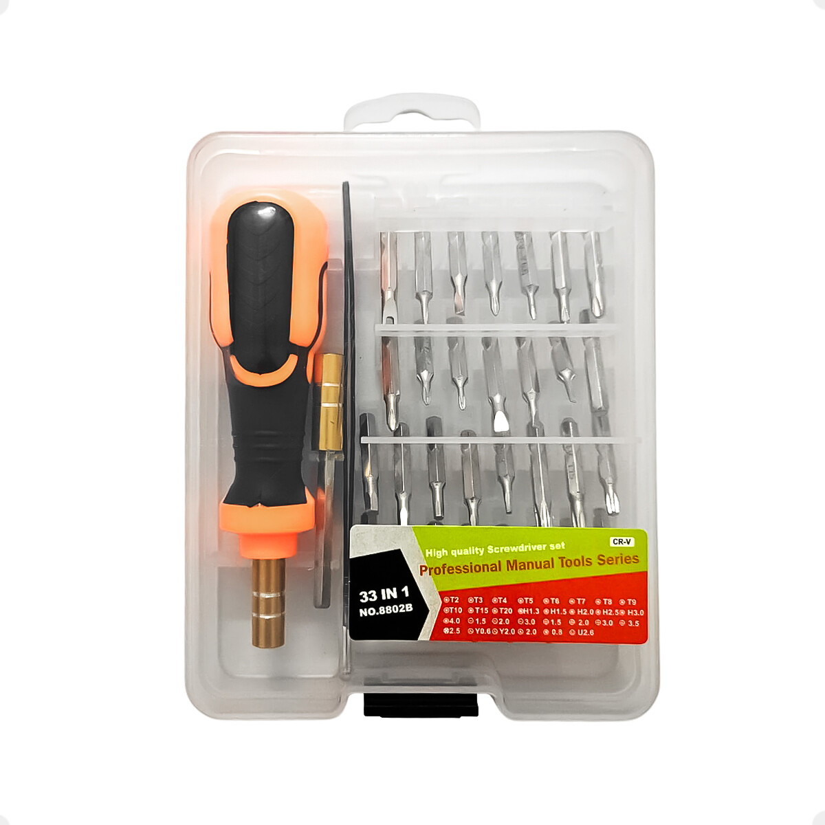 Kit Destornillador de Celular 33 en 1 