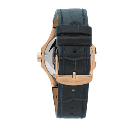 Reloj Maserati Fashion Cuero Azul 0