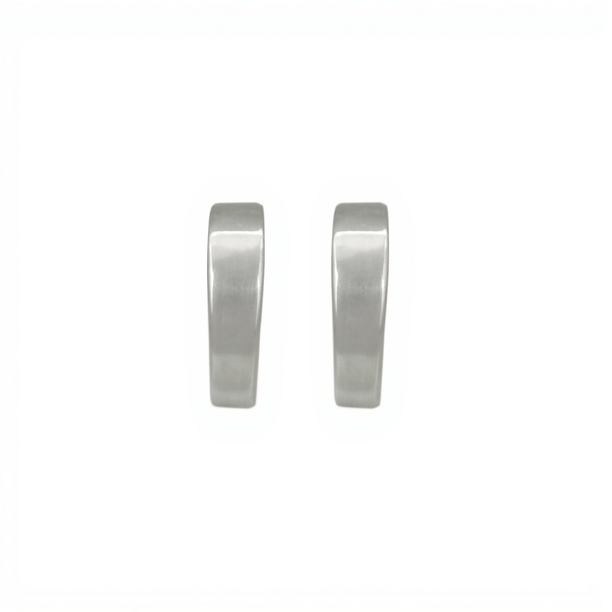 Caravanas Aro Oval- Plata 925 - CA4238 - sinpiedra 