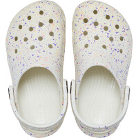 Crocs Classic Glow Paint Blanco