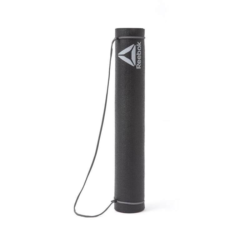 Colchoneta Yoga Mat 4mm Negra Reebok Negro