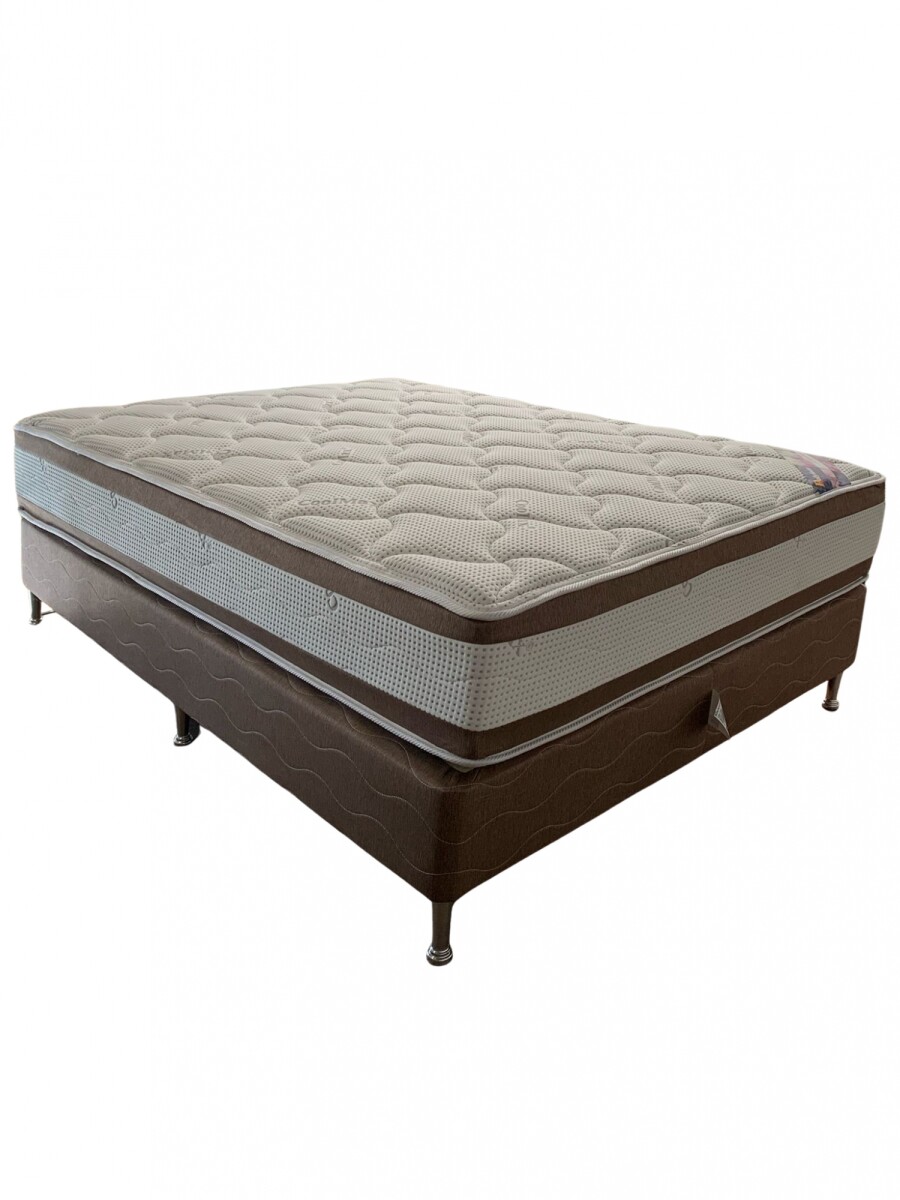 Sommier modelo Rubí 2 plazas (Resortes Pocket) 