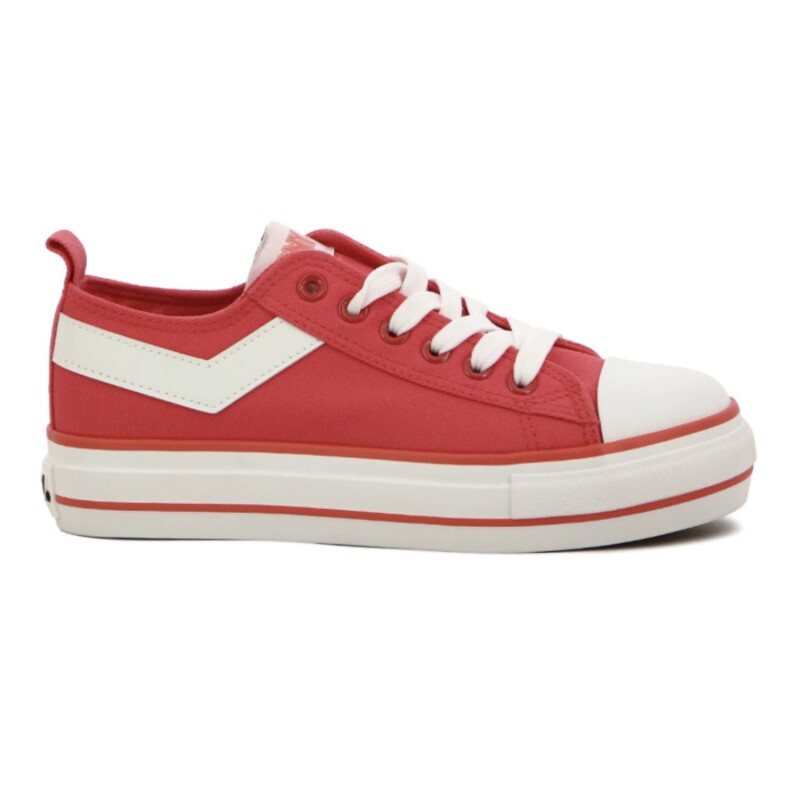 Championes Pony plataforma casual classic Coral