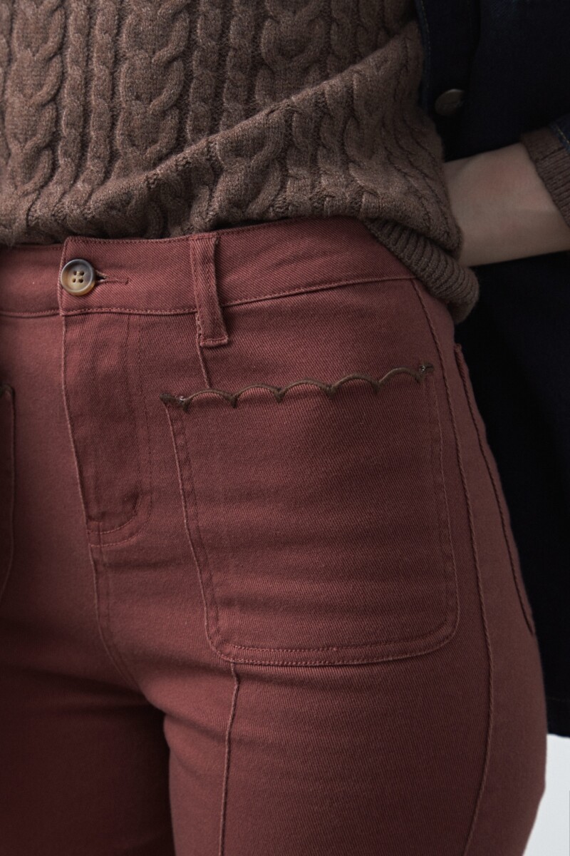 PANTALÓN RAMIS Ladrillo