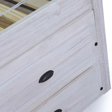 CAMA MARINERA MADERA BLANCO MONTAUK