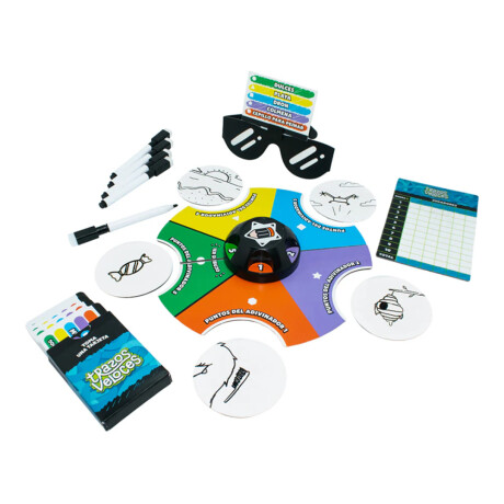 Juego De Mesa Novelty Juego Trazos Veloces Universo Binario 001