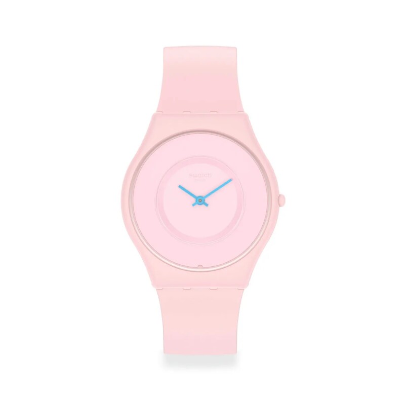 Reloj Swatch Caricia Rosa de silicona SS09P100 Rosa