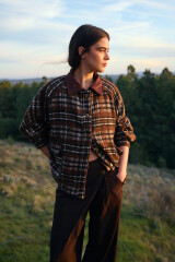 Chaqueta Firewood Cuadrille Marron