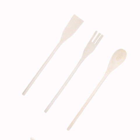 Utensilios De Cocina Bamboo x3 pcs 30cm Utensilios De Cocina Bamboo X3 Pcs 30cm