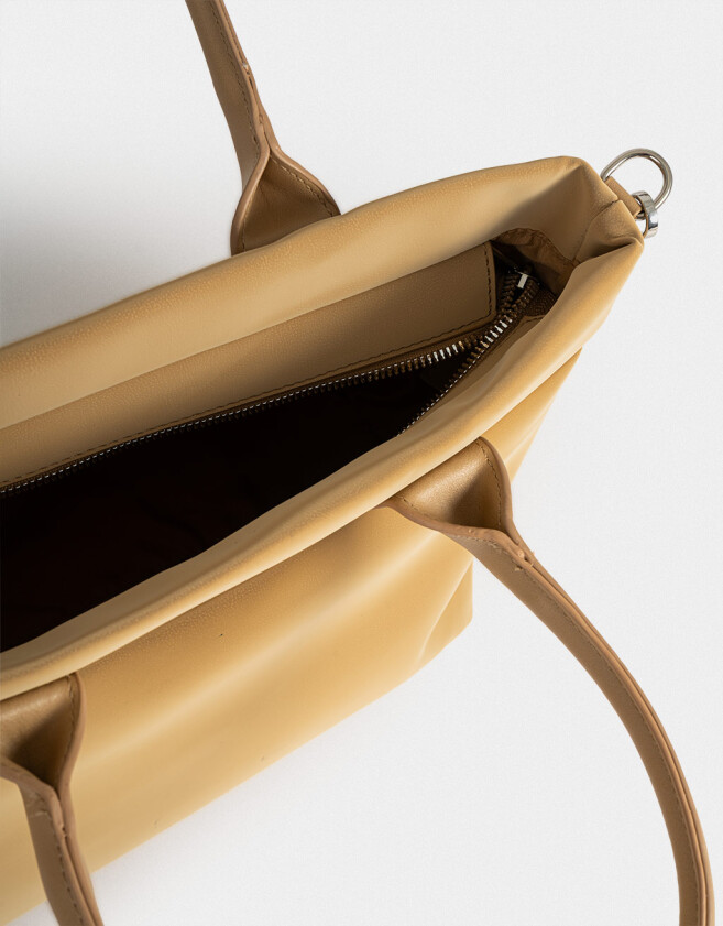 Shopper Bolsa Shopper Beige - Marron Beige