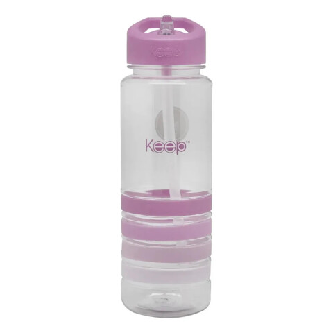 Botella Personal Keep Con Sorbito 750ml Violeta