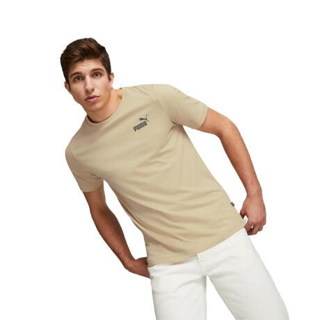 REMERA PUMA ESS SMALL LOGO TEE Beige