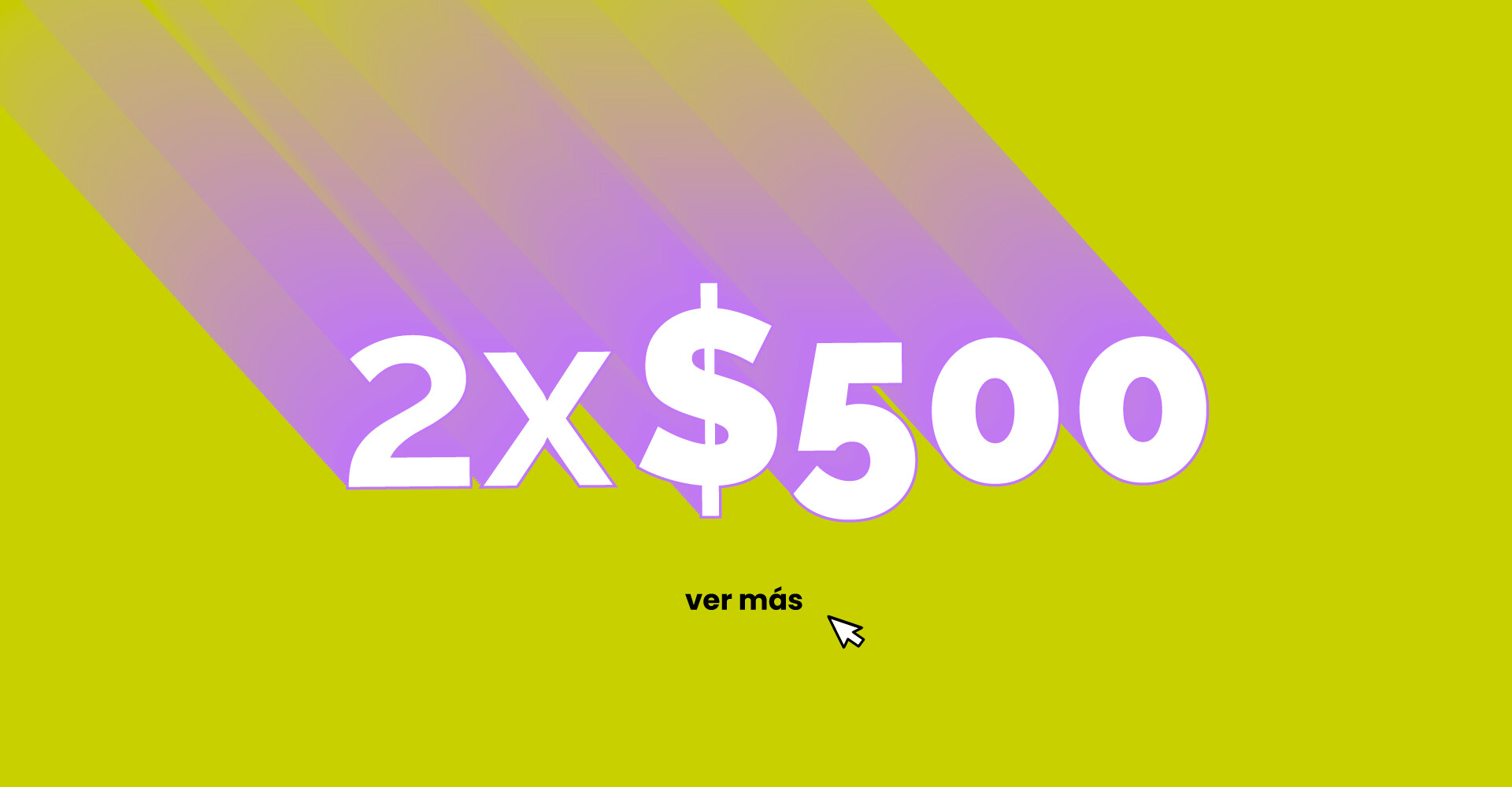 Promo 2 x $500
