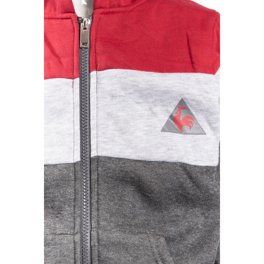 LENERGY JACKET BOY RED/GREY