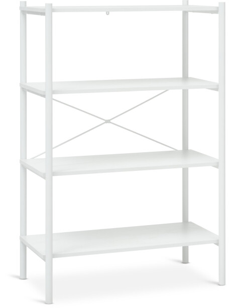 Estantería LINDVED 4 estantes blanco Estantería LINDVED 4 estantes blanco