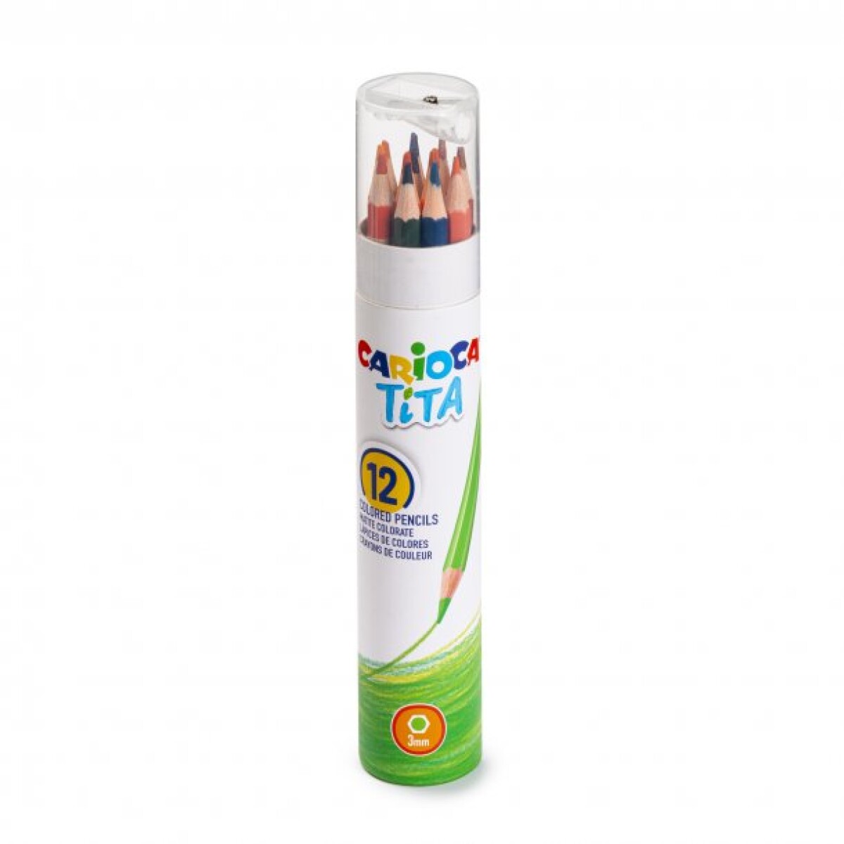 Lapices Carioca Tita Tubo x 12 