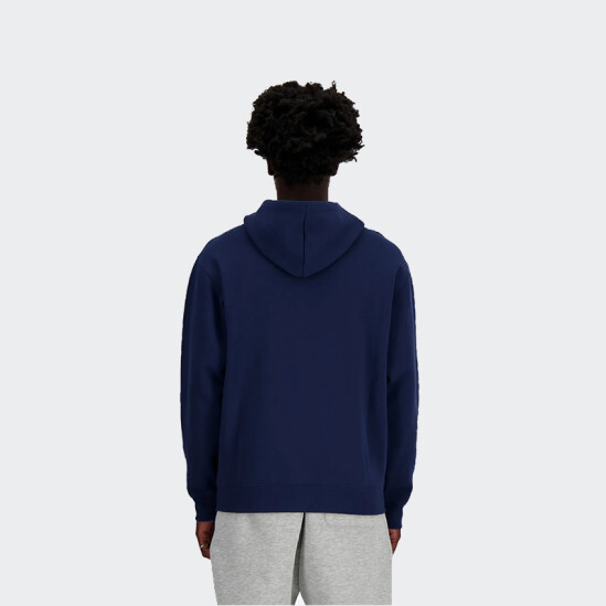 Campera New Balance Essentials Logo Azul