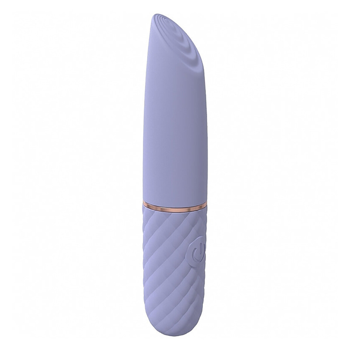 Vibrador Clitoriano Beso Tipo Lápiz Labial Loveline - Lavanda 