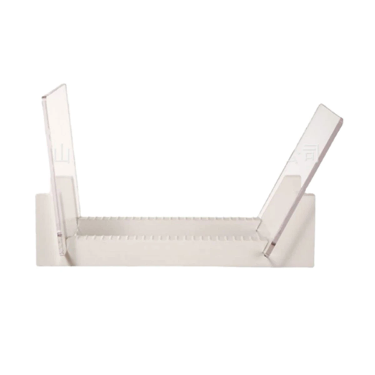 SOPORTE ORGANIZADOR DISCOS DE VINILOS DE MADERA 44X13X19 CM 