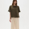 Blusa Abbas Verde Oliva Oscuro
