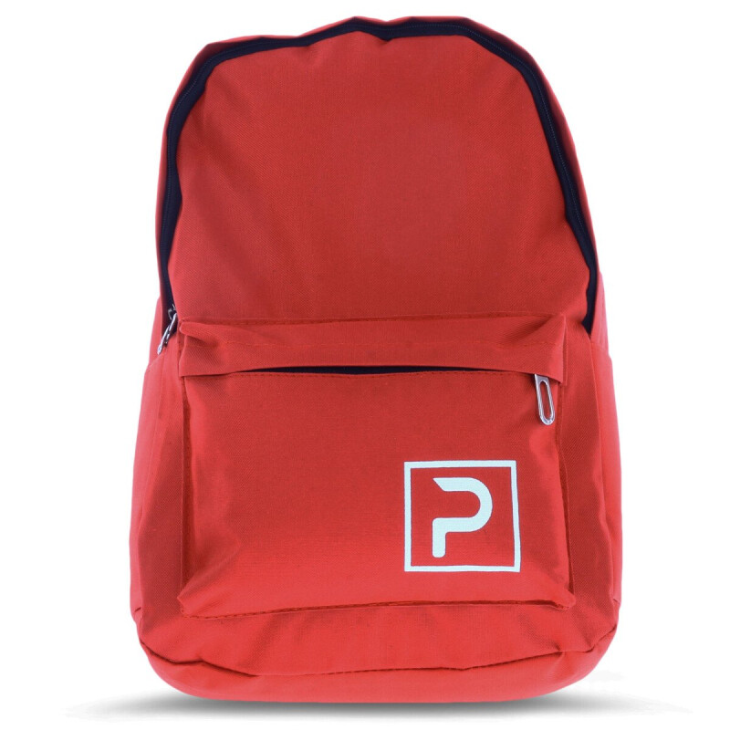 Mochila Push con logo Rojo