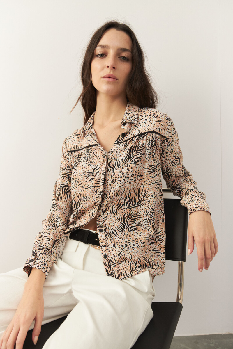 CAMISA LUPITA Animal Print