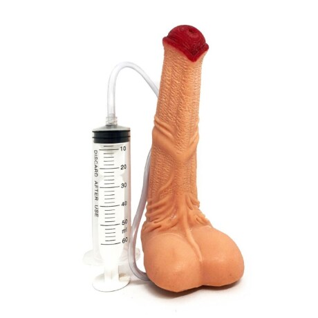 Dildo Eyaculador Pet Play Caballo Piel