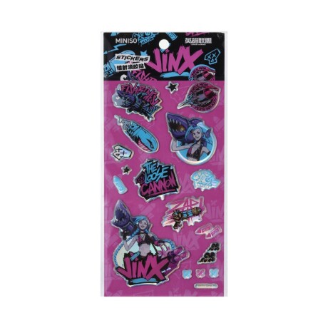 Stickers League of Legends Jinx