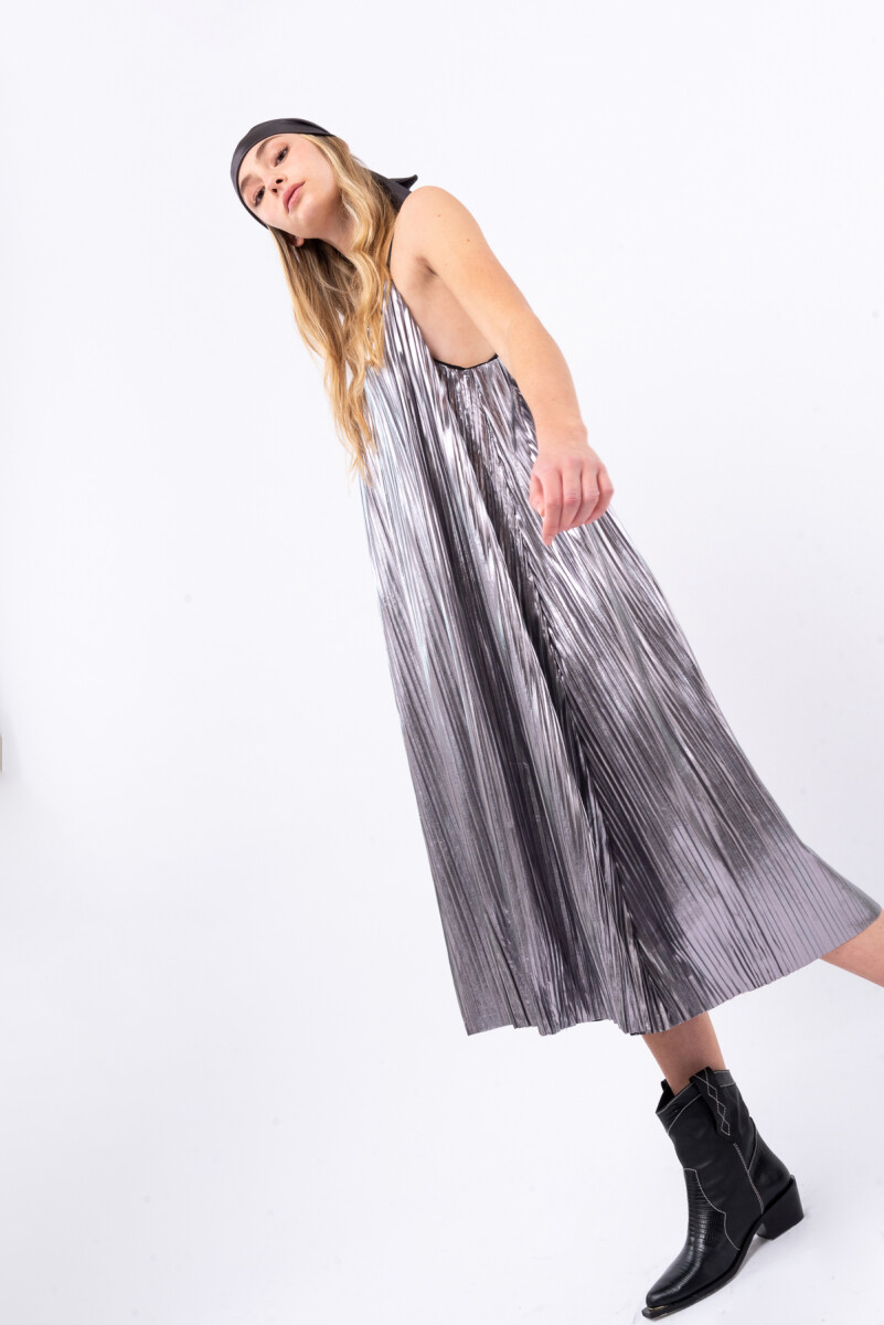 Vestido Aleheli - PLATA 