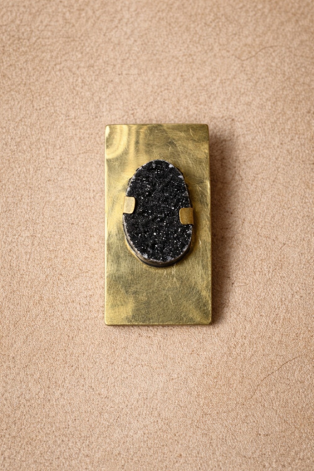 Cracked Headpiece Amatista Bronce / Gris