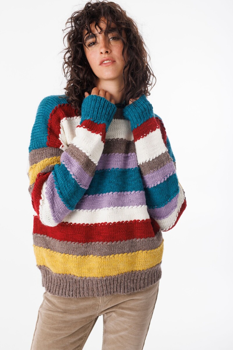 Sweater Funny Multicolor