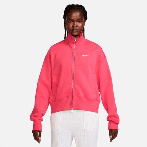 W NSW PHNX FLC OS TRK JKT Rosado