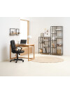 Silla de oficina NIMTOFTE polipiel negro Silla de oficina NIMTOFTE polipiel negro