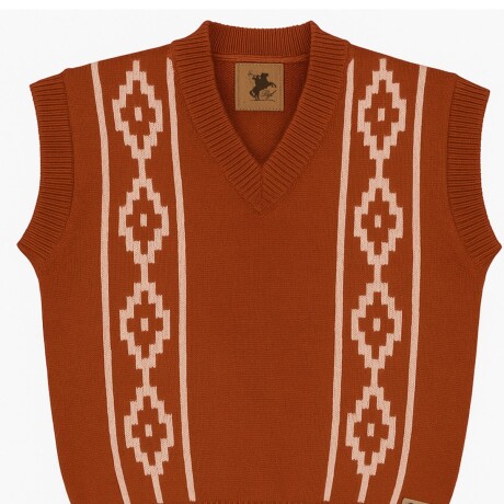 Chaleco Pampa Unisex Terracota
