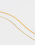 Collares Cortos Acero quirúrgico Collar De Acero Quirúrgico - Dorado