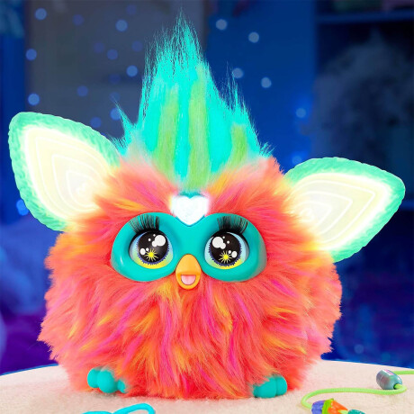 Furby Hasbro Peluche Interactivo C/Acc Mora Coral Coral