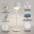 Lampara Escritorio Mesa Velador Led Recargable Inalambrica IMBACK Color Blanco Lampara Escritorio Mesa Velador Led Recargable Inalambrica IMBACK Color Blanco