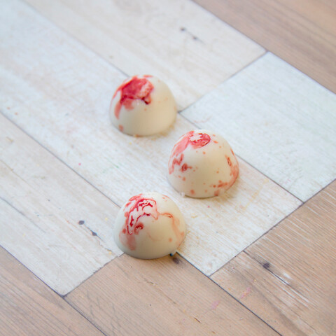 Placa Simple Bombón Cereza Placa Simple Bombón Cereza