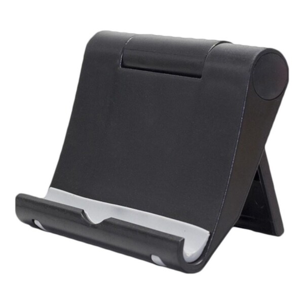 Soporte De Escritorio Plegable Universal Telefono Celular Color Variante Negro