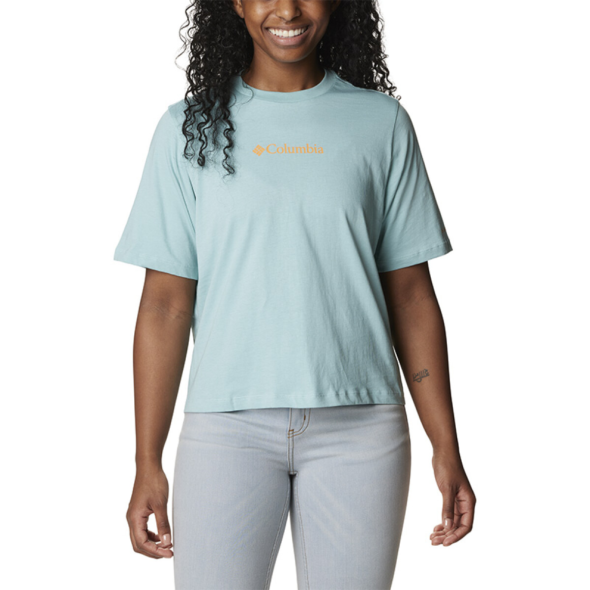 Remera North Cascades Relaxed T - AQUA HAZE 