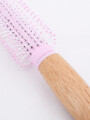 CEPILLO REDONDO WOOD ROSADO
